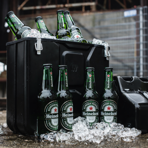 Jerrycan Giftbox 20L - Zwart - Unieke Opbergdoos - Stoere Stalen Jerrycan - Multifunctioneel Cadeau - Originele Opberger