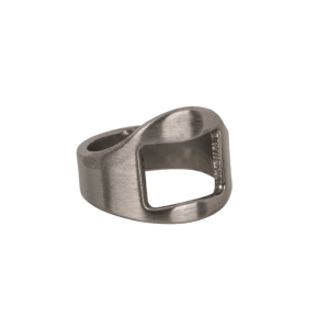 Metalen ring met flessenopener - Bier Opener Ring