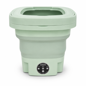 Opvouwbare Mini-Wasmachine - Groen - Draagbaar - 6.5L
