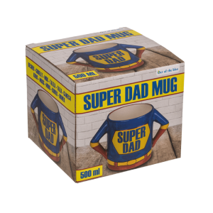 Super Papa Mok - 500 ml - Steengoed - Vaderdag Cadeau - Super Dad