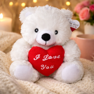 Knuffelbeer met hartje 'i love you'