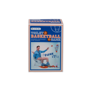 Toilet Basketbal Set – Grappig Basketbalspel voor op het Toilet (7-delig)