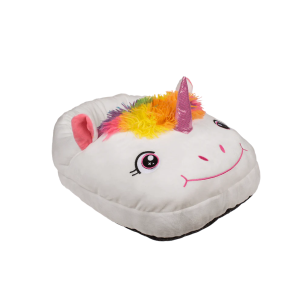 Unicorn Voetwarmer One-Size - Pluizige Sloffen voor Warme Voeten