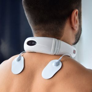 Nekmassage Apparaat - Elektrische Pulse Nekmassage -  6 Standen - Oplaadbaar en Draadloos - Massage met Elektroden - Pulse Nekmassage