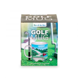 Golf Mok - Leuk voor golfliefhebbers - Met golf bal en golf club - Keramisch - Grappige Mokken - Golf cadeau