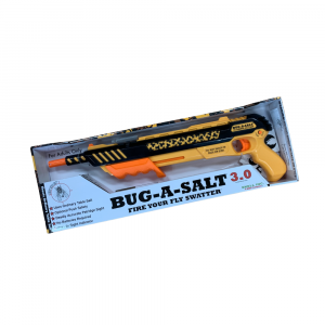 Zout pistool voor muggen - Leuke vliegenmepper - BugBuster orange crush 3.0 - Bug A Salt