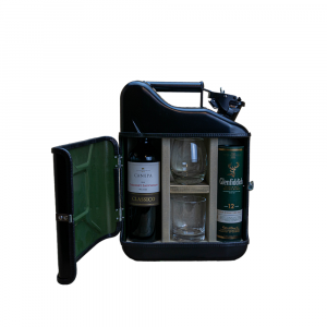 His & hers giftset - groen, rood en zwart - formaat 10L - perfect voor in de mancave - excl. drank