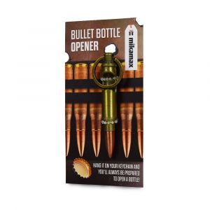 Kogel Flesopener - Uniek Design - Goudkleurig - Handige Gadget - Bieropener met Authentieke Look