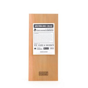 Cederhouten plank 45 x 20 cm 
