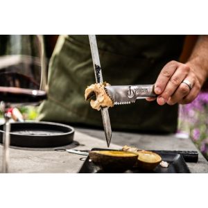 Churrasco RVS serveertangen 4 st.