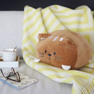 Cushion kitty - In diverse kleuren - Balvi kussen kat - Kat knuffel