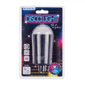 Discolamp - Met hangkoord - 11,5 cm - Disco verlichting - Discolampen kopen