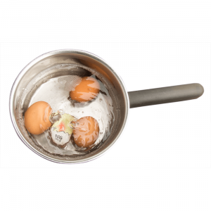 Egg Timer - Fool Proof - Geeft Aan of Jouw Ei Zacht Medium of Hard is - Gemakkelijk een EI Koken - Eierwekker