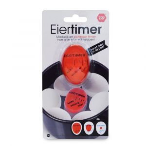 Egg Timer - Fool Proof - Geeft Aan of Jouw Ei Zacht Medium of Hard is - Gemakkelijk een EI Koken - Eierwekker