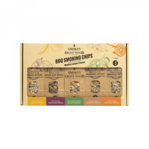 Giftbox Smokey Olive wood Rooksnippers nr3 5x 500ml