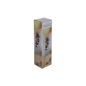 Glazen Galileo Thermometer - Stijlvolle Temperatuurmeter met Zwevende Bollen