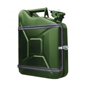 Jerrycan 20L pakket groen, rood en zwart - Jerrycan kast - Perfect voor in een mancave