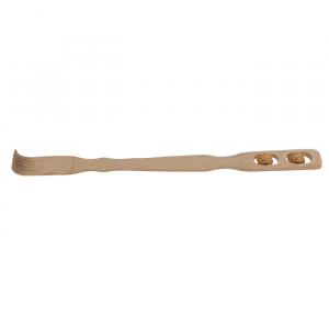 Rugkrabber met massage rollers - 2 in 1 - Ruggenkrabber bamboe - De beste ruggenkrabber