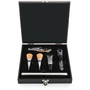 Kurkentrekker Eiken met accessoires