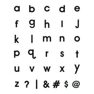 Magnetic letters - Magnet Message - X120 - Magneet letters