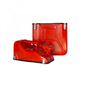Jerrycan giftbox 10L - groen, rood en zwart - excl. drank