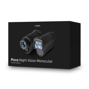 Picco Nachtkijker - Nightvision - 400 Meter Zicht - Zeer Compact - LCD Scherm -  Monoculair Verrekijker