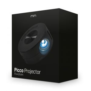 Picco Projector - 120 Inch - Verbind met je telefoon - 11 x 11 x 4,5 cm - Mini Projector - Mini Beamer Telefoon