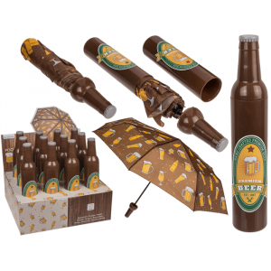 Bier paraplu - De paraplu die elke bierliefhebber nodig heeft - Opvouwbaar - Pocket Umbrella