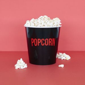 Popcorn Bowl - In diverse kleuren - Liefhebbers film gagdet - Streaming