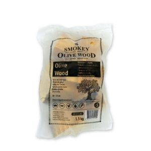Rookchunks olijf 1.5kg