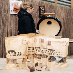 Rookchunks voor op de barbecue
