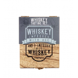 Whiskey proefpakket - Leuk voor vaderdag - 10,8 x 12,20 - Whiskey cadeau - Whisky set