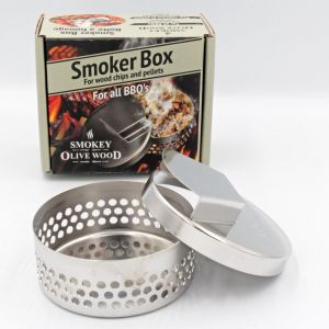 Smoker box - Smokey Olive Wood