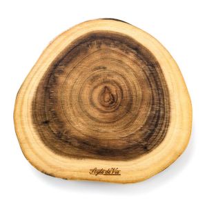 Plank rond vervaardigd van Acacia Small