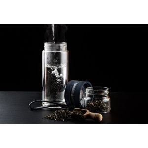 T-BOTTLE theebeker in de kleur Denim Blue