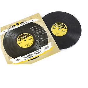 Trivet Vinyl silicone - Lp plaat - Onderzetters - Siliconen onderzetters