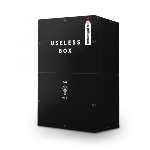 Useless Box - Gemonteerd - Incl. Extra Schroeven, Bouten en Mini Schroevendraaier - Nutteloos Cadeau