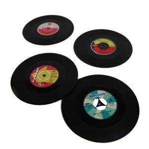 Vinyl Onderzetters