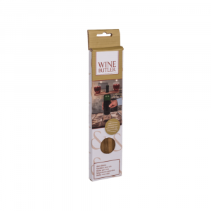 Wijnbutler - Houten Glazen houder - 25 x 6 x 1 cm - Wine Butler