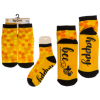 Bee Happy sokken - One size (36/45) - Leuke bij sokken