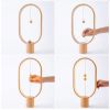 Heng Balance Lamp Oval – Magnetische lamp – Hout - Groot - 32.4 x 27.9 x 9.7 cm