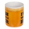 Bier mok 'i wish this was a beer' - Voor de bier liefhebber - 1000 ml - Mok cadeau - Vaderdag cadeau mok