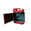 Jerrycan Giftset Rood 10L Open