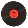 LP plaat mat - Retro vloermat - Gecoat rubber - Retro gadgets - LP vinyl platen mat