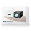 Mini HD Beamer - 1080p - Projectieformaat 24 tot 60 Inch - Geschikt voor SD kaart, AV, HDMI en USB - Ingebouwde Speaker - Mini Projector