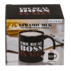 The Real Boss mok - Mok voor de echte baas - 325 ml - Koffie mok - Grappige mokken