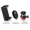Telefoon Statief - Incl. Bluetooth Afstandsbediening + Camera & Telefoon Houder - Flexibel - Geschikt voor Mobieltjes en Camera’s - Camera Tripod