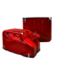 Jerrycan Giftbox 20L - Groen, Rood en Zwart - Unieke Stevige Opbergdoos - Excl. drank - Originele Opberger