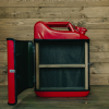 Jerrycan kast basic Plus - In diverse kleuren - rood - leeg