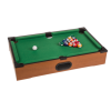 Mini pooltafel - Tafelmodel - 52 x 31 x 10 cm - Pooltafel klein - Houten pooltafel